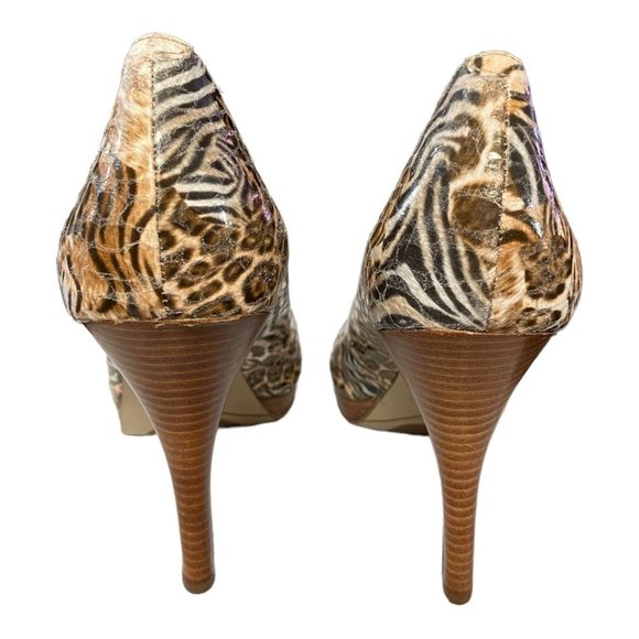 NINE WEST: NEW ZUKI Peep Toe Heels/Pumps Size 11 - Picture 6 of 8